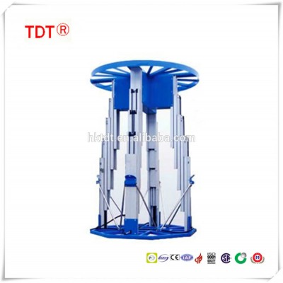 Four mast Aluminum alloy hydraulic lift platform /hydraulic aerial work platform