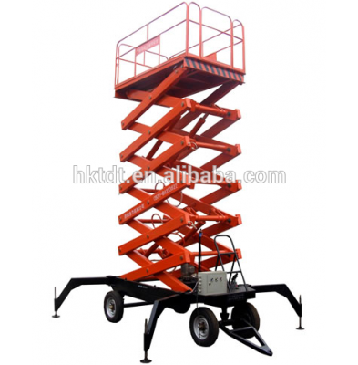 Efficient and Convenient Hydraulic Movable Scissor Lift Platform