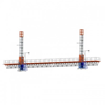 high work efficiency SCP230/24D double mast climbing work platform